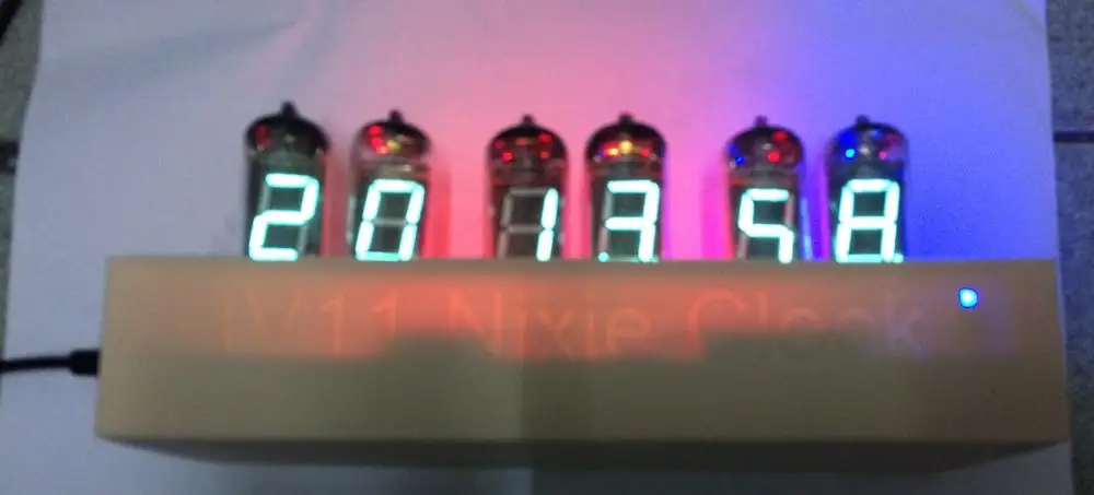 NB-11 DIY флуоресцентная трубка часы IV-11 комплект VFD трубка комплект светящаяся трубка флуоресцентная трубка
