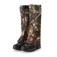 1 pair waterproof outdoor hiking walking climbing hunting snow legging gaiters ski gaiters shoe boot cover for men women