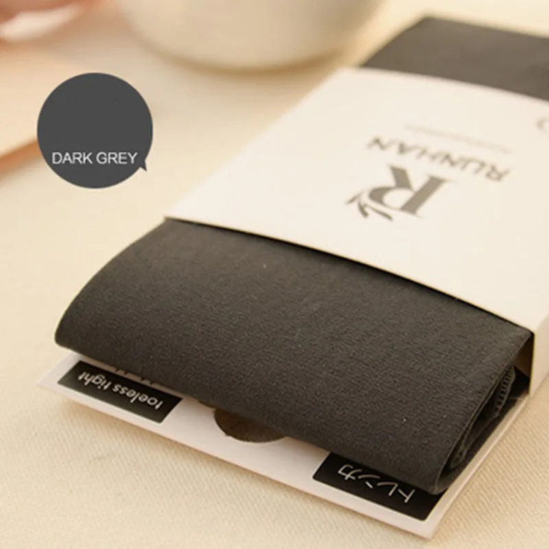 Модные высококачественные чулки, 9 цветов, яркие цвета, удобные чулки, колготки, женские колготки, классические женские чулки, 1 шт - Цвет: Dark Gray