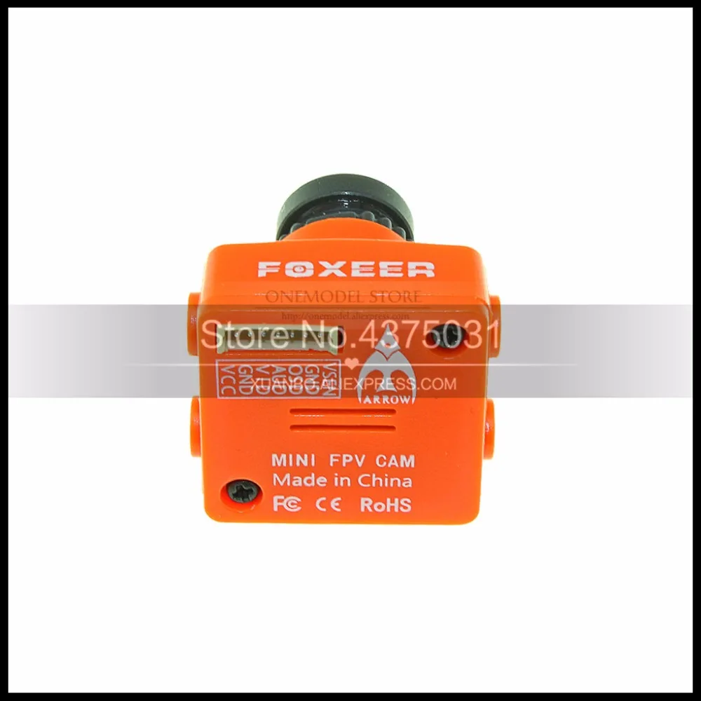 1 шт. высокое качество Foxeer стрелка Камера с OSD 600TVL CCD MINI FPV PAL и ИК-блок HS1190 2 цвета |