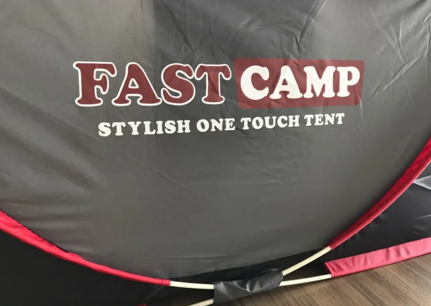 Fastcamp для 2~ 3 человек(серый)-одно касание, всплывающие, семейная палатка