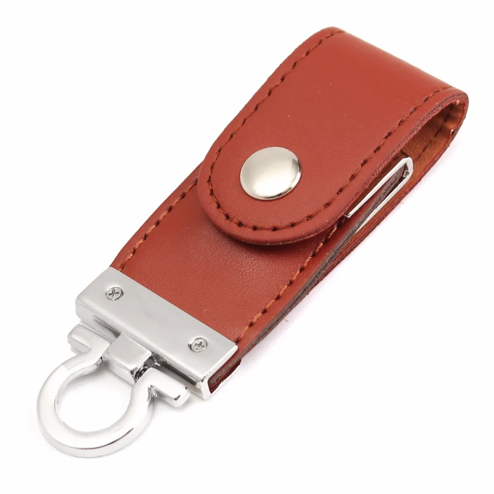 2 в 1 Кожаный USB OTG Флешка 64 ГБ 32 16 Гб 8 4 Dual Micro карта памяти для смартфонов на Android