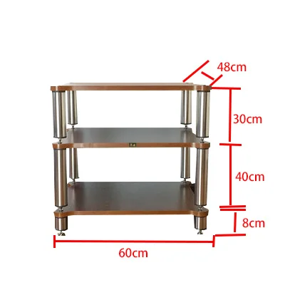 3 Layer Height 4 HIFI аудио динамик сабвуферный усилитель декодер усилителя разделенная версия деревянная рама стойка оборудование амортизатор штатив полка ножка - Цвет: 3 Layer Height 4