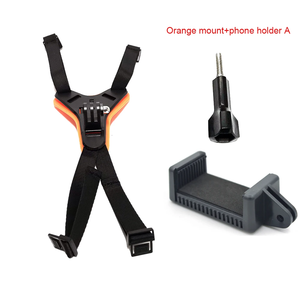 JINSERTA шлем подбородка крепление расширение держатель для OSMO карман GoPro Hero 7/6/5 шлем SJCAM подбородка Стенд С телефонным кронштейном