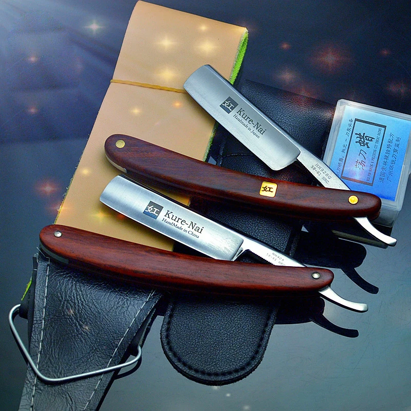 2019 классический старый бритвы серии сандалового дерева Ручка складной бритья