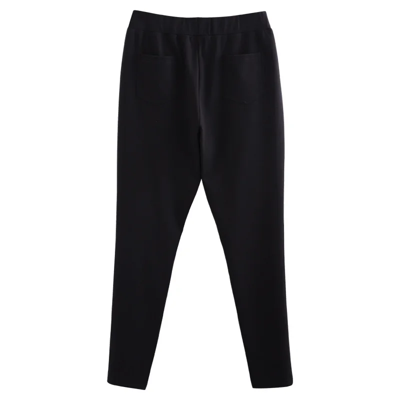 Plus Size 10XL 8XL 6XL 4XL Women Long Pants Female Elastic High Waist Black Color Long Pencil Pants Pantalones Mujeres