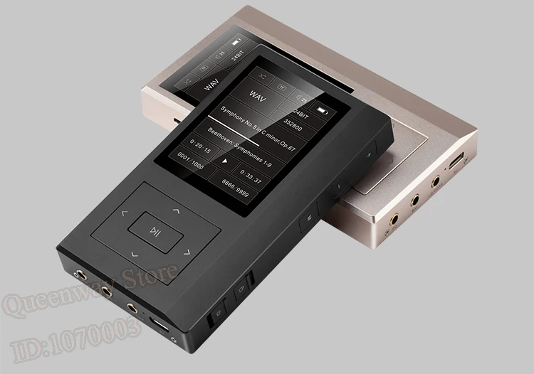 

QLS QA361 HiFi Lossless Pure Sound Music Player DAC DSD Hard Code AK4495SEQ OPA 2107 10 Hours Dual Femtosecond Clock MP3