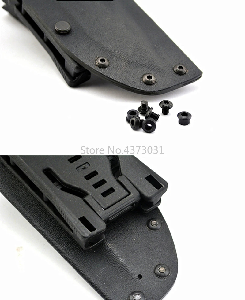 4 шт. винты Чикаго карманные складные ножны из нержавеющей стали для ножа со