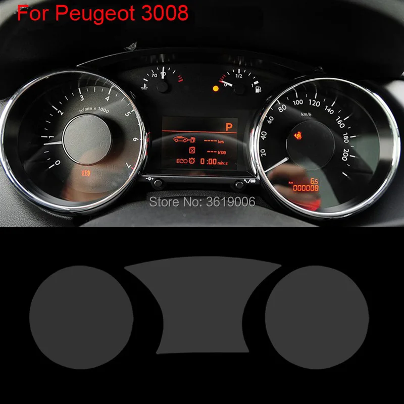 

Защитная пленка TOMMIA для Peugeot 3008 2013-16, HD 4H Защитная пленка для приборной панели, автомобильная наклейка с защитой от царапин