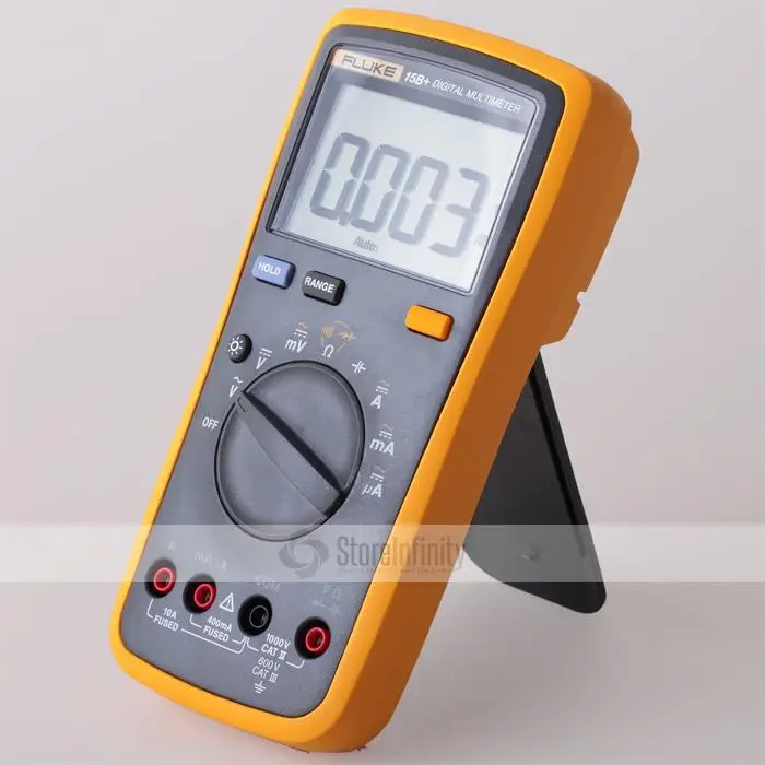Цифровой зонд Fluke 15B + Plus с автоматическим диапазоном мультиметр преобразователь