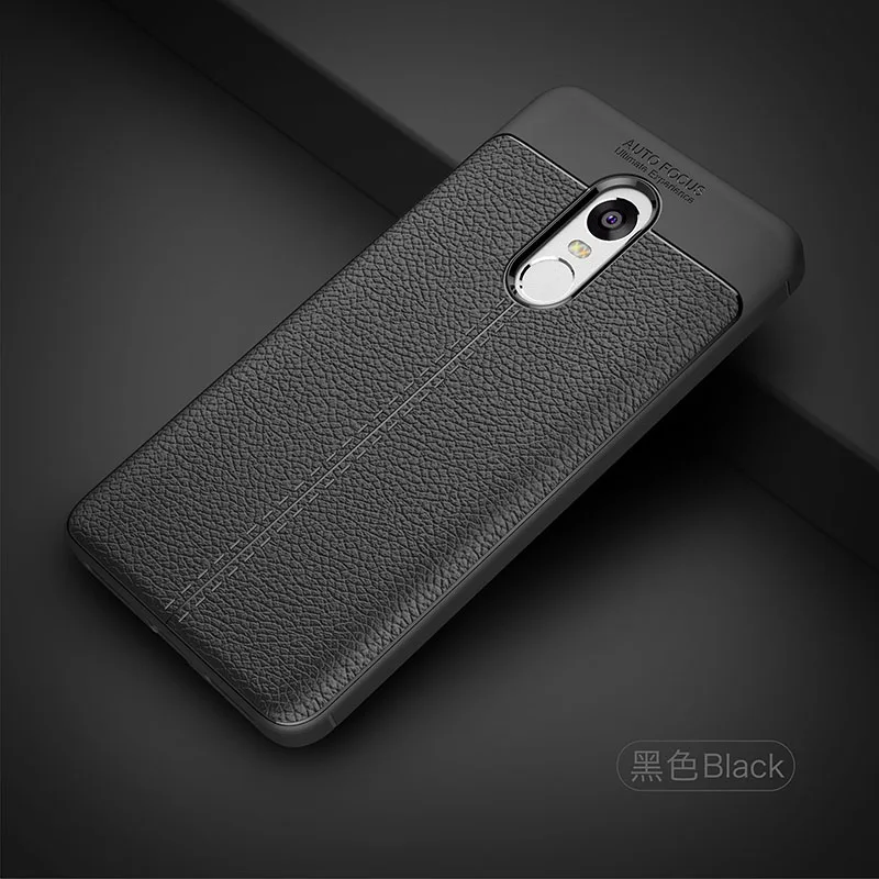 Для Xiaomi Redmi Note 4 чехол Роскошный ультра-тонкий мягкий кожаный из ТПУ дизайн чехол s для Xiaomi Redmi Note 4X Note 4 чехол для глобальной версии