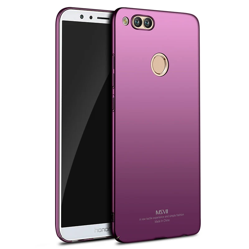 Чехол для Huawei Honor 7X оригинал MSVII роскошный ультра тонкий 360 полная защита задняя