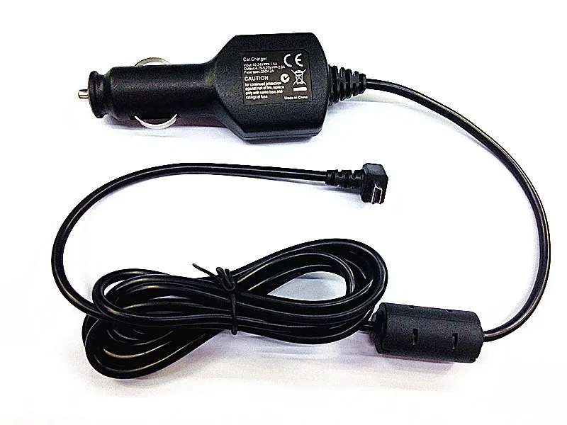 5V 2A для GARMIN nuvi 40 50 1450 1490 gps автомобильное зарядное устройство Кабель питания адаптер