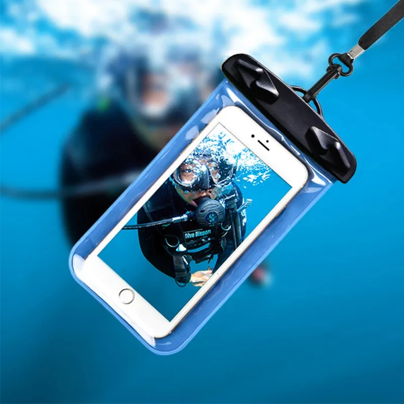 

Water Sports Swimming Phone Waterproof Bag Rafting Waterproof Mobile Essential Portable Folder