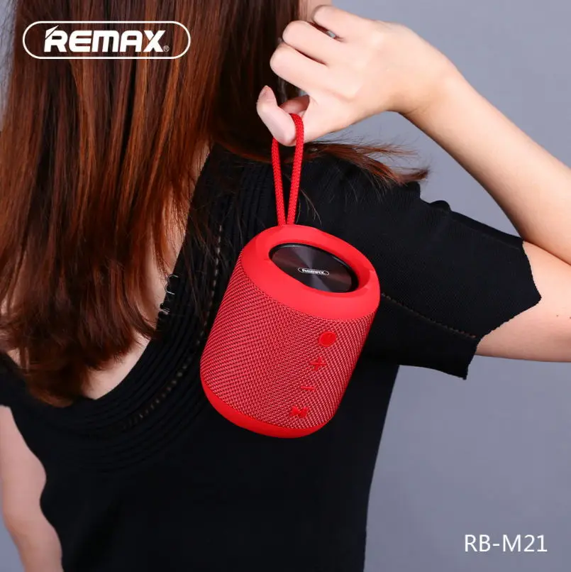 REMAX Портативный беспроводной Bluetooth динамик с двойным драйвером IPX5 Водонепроницаемый fm-радио вечерние колонки TF TWS AUX Открытый громкий динамик