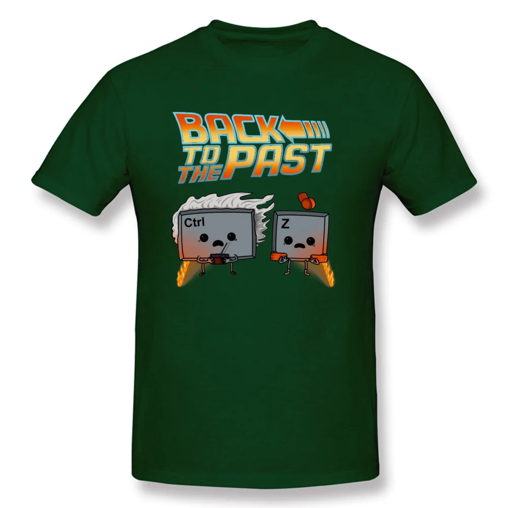 Back To The Past Game Control футболка с коротким рукавом Повседневная дизайнерская