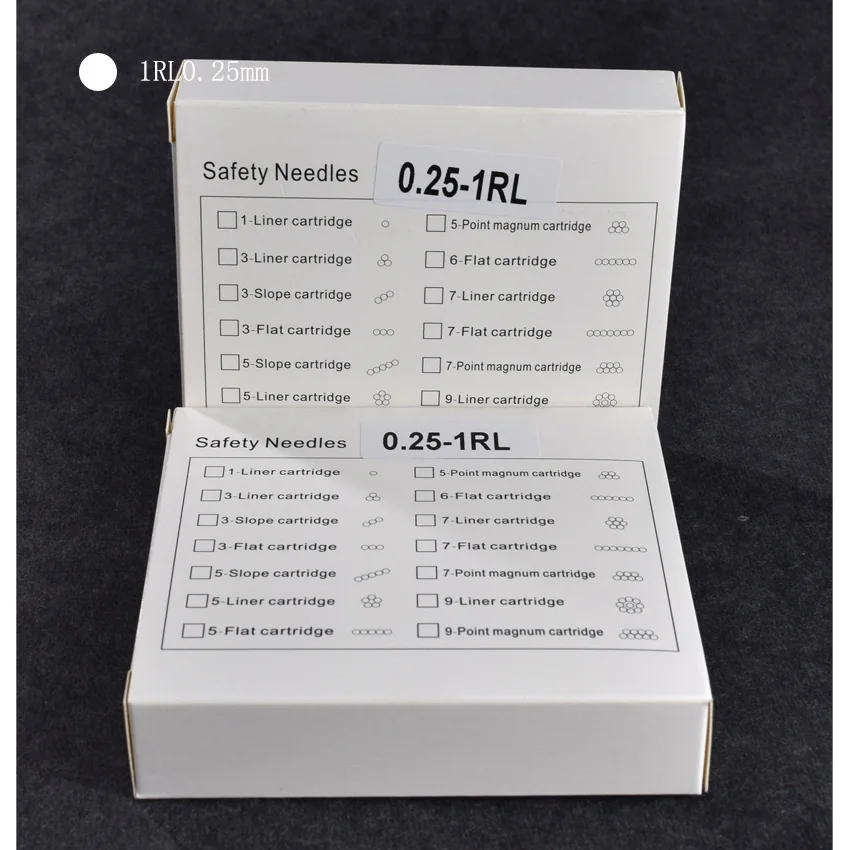 Картридж Needle10pcs 1RL Одноразовые стерилизованное татуировки перманентный Макияж Pen машина Иглы советы питания для татуировки губы брови иглы для перменентного макияжа иглы для микроблейдинга иглы для тату иглы для