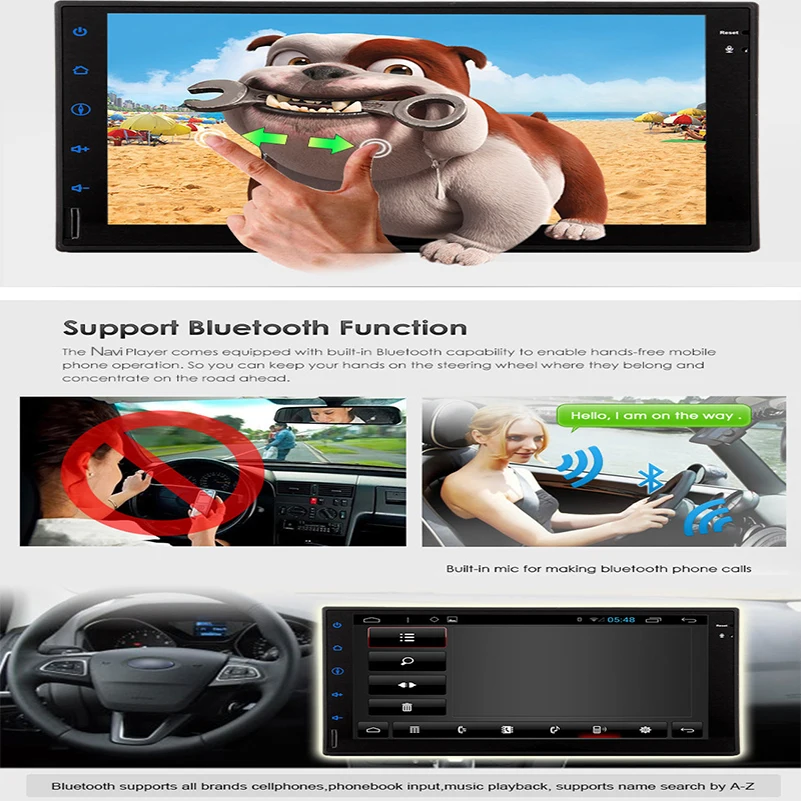 Qual Core 1024*600 2 din Android 7 1 дюймов DIN автомобильный DVD GPS для VW Passat B6/B7/Passat CC с WiFi |