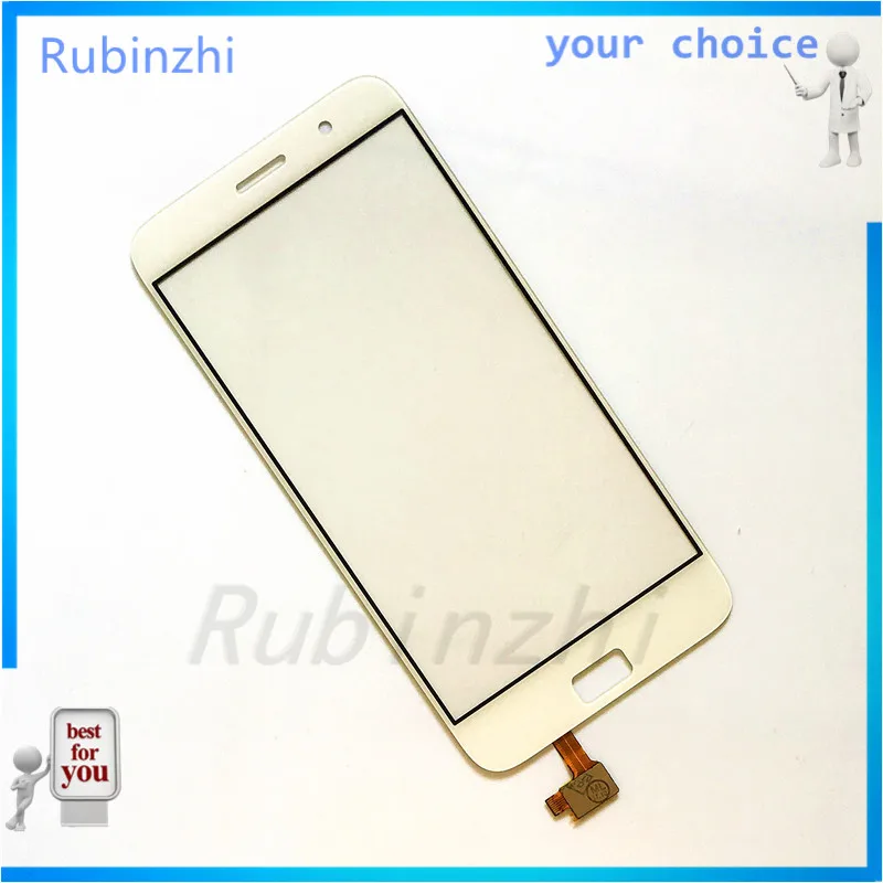RUBINZHI сенсорный экран сенсорного экрана для Lenovo ZUK Z1 Z1221 стекло дигитайзер панель с