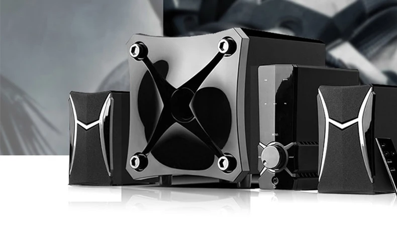 Мультимедийная акустическая система HIVI Swans Gt1000 2 1 Беспроводная Bluetooth 3 бас средний