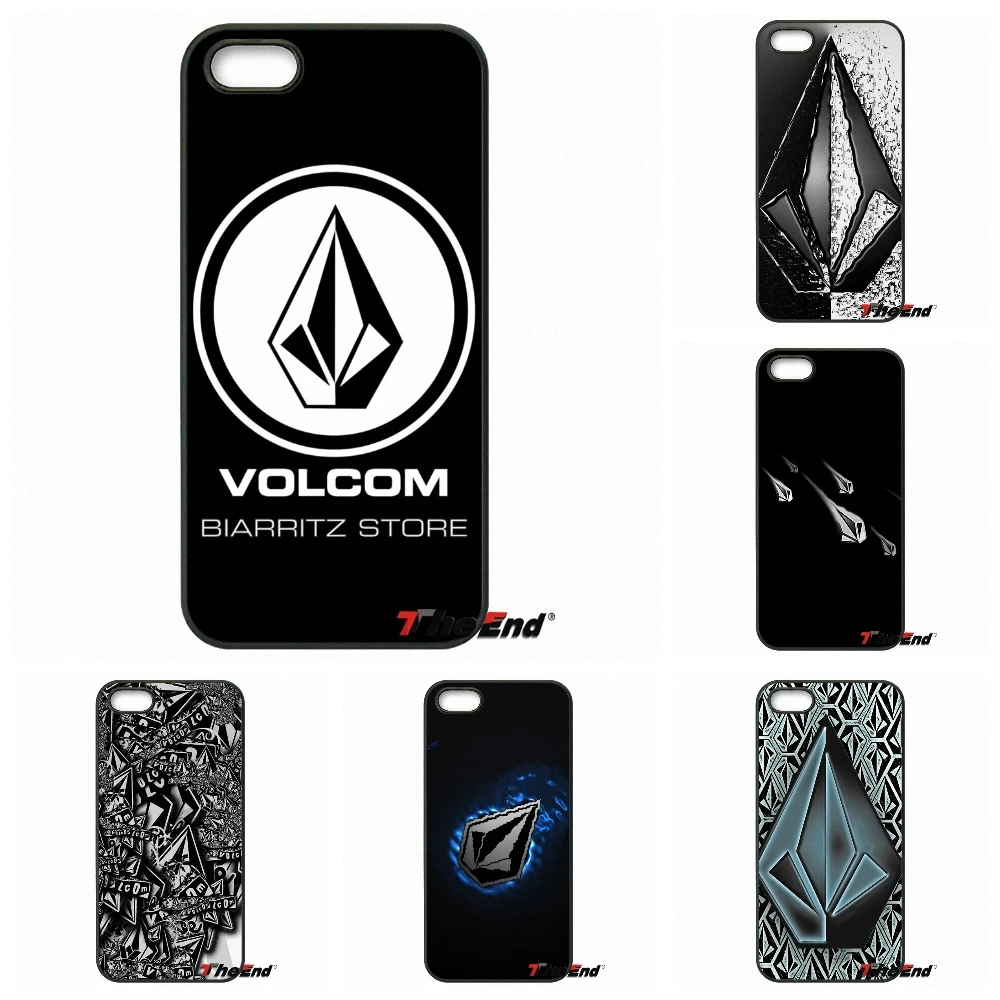 Fundas volcome Уход за кожей лица логотип Жесткий Чехол для Телефона iPhone X 4 4S 5 5C SE 6 S 7 8