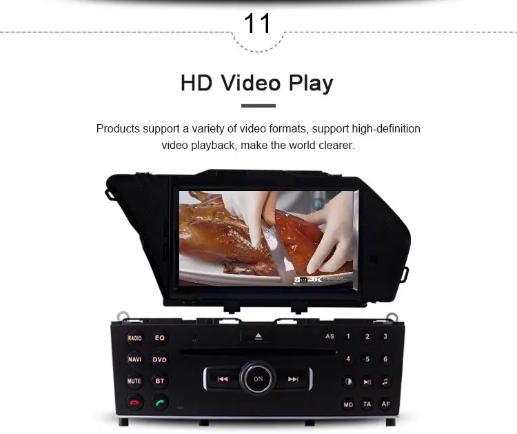 JDASTON Android 10,0 автомобильный dvd-плеер для Mercedes Benz GLK 2008 2009 2010 gps навигация 1 Din автомагнитола аудио мультимедиа стерео