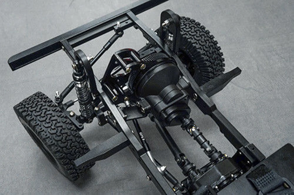 1:10 RC Гусеничный Xtra speed D90 автомобильный комплект для рамы корпуса с колесами 280 мм для модели автомобиля аксессуар