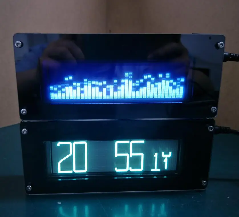 Diy цифровой светодиодный уровень звука VFD25363 дисплей музыкального спектра VFD FFT