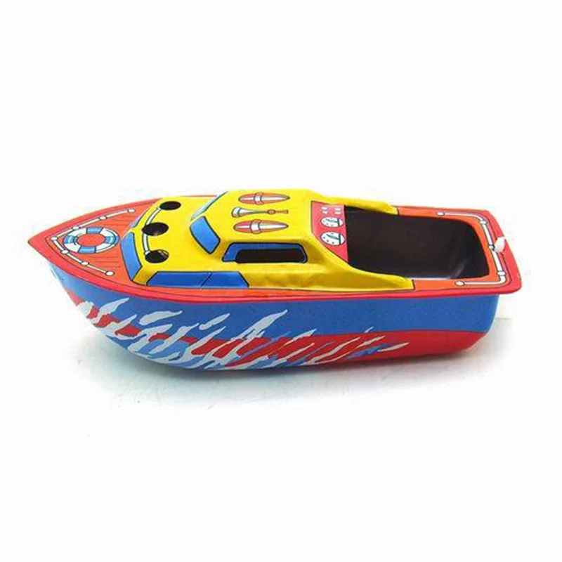 Свеча Паровая Мощная лодка винтажное научное образование оловянные игрушки для