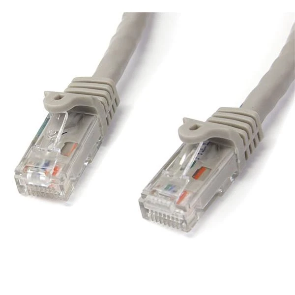 StarTech.com 2 м серый Gigabit планка RJ45 UTP Cat6 патч-кабель-2 патч-корд U/UTP (UTP) RJ-45 |