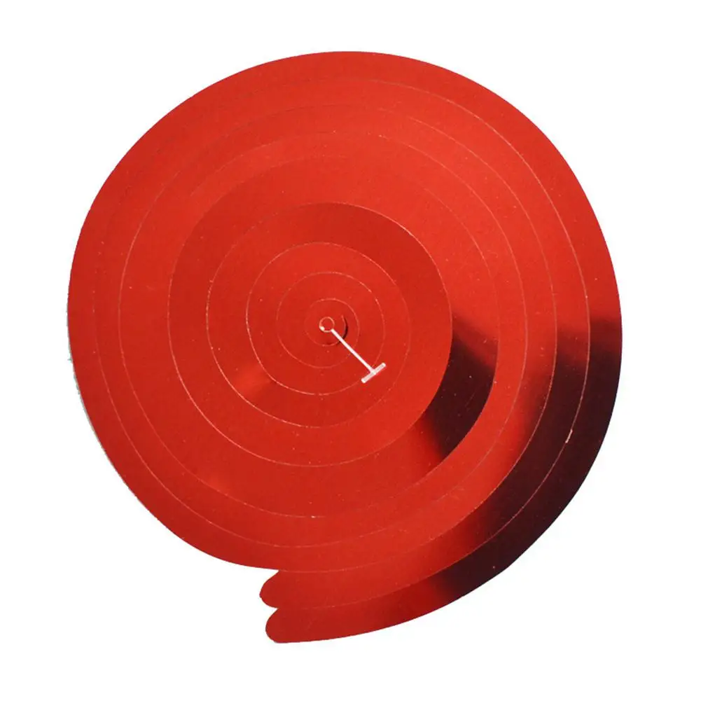 Split spiral red Adeeing 6 шт./пакет 90 см висит завитки кружится вечерние украшения для день рождения, детский душ клевера-символа Дня Святого Патрика джемпер Пасхальный День матери Выпускной свадебного торжества Чай Вечерние - Цвет: Split spiral red