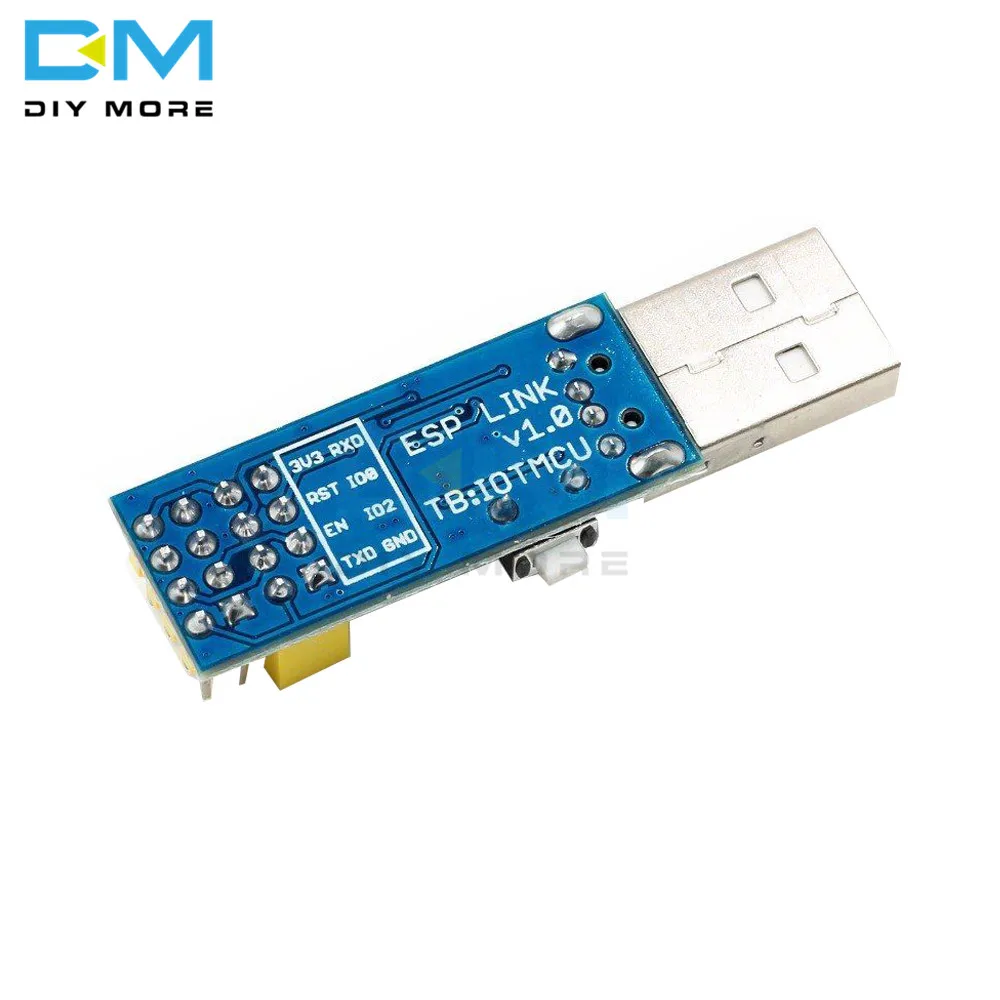ESP8266 ESP-01 ESP-01S Wi-Fi модуль адаптер загрузки deдвух ссылка для Arduino IDE переключатель USB к ESP8266 ESP-01s DIY Kit