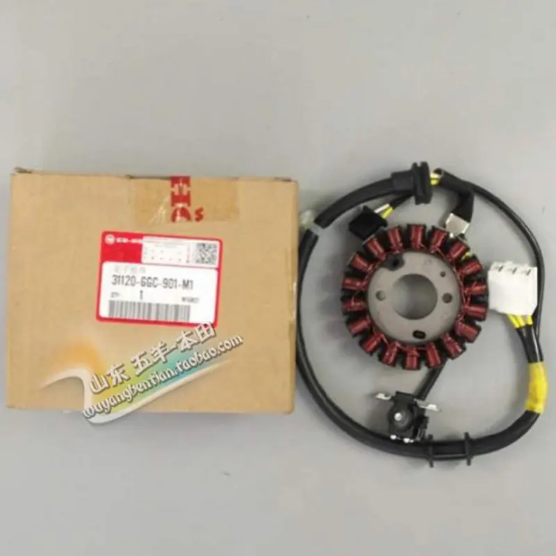 

Genuine Motorcycle Magneto Stator Coil Generator for HONDA SPACY 110 SCR110 TURKEY Original Parts