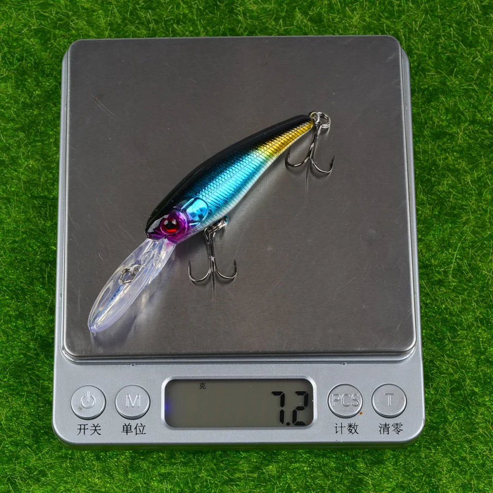 1 шт. шумовая рыболовная приманка в виде гольяна 9 см/7 г|fishing lure set|fishing lurelure set |