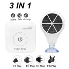 Новая версия 3rd Doctor Chihiros Электронный Зеленый инструмент для очистки от водорослей Chihiros аквариумная стерилизация воды для аквариума с креветками