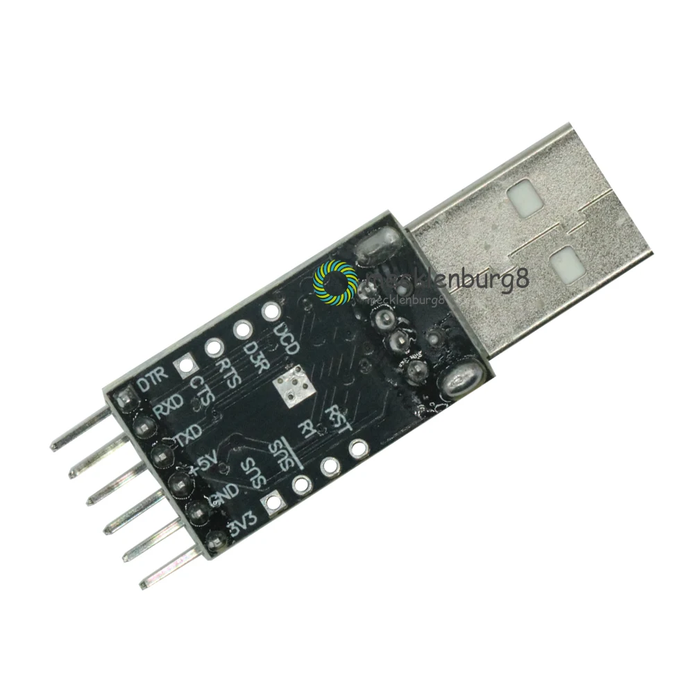 Модуль CP2102 USB 2 0 TTL UART 6 контактный последовательный преобразователь STC Замена