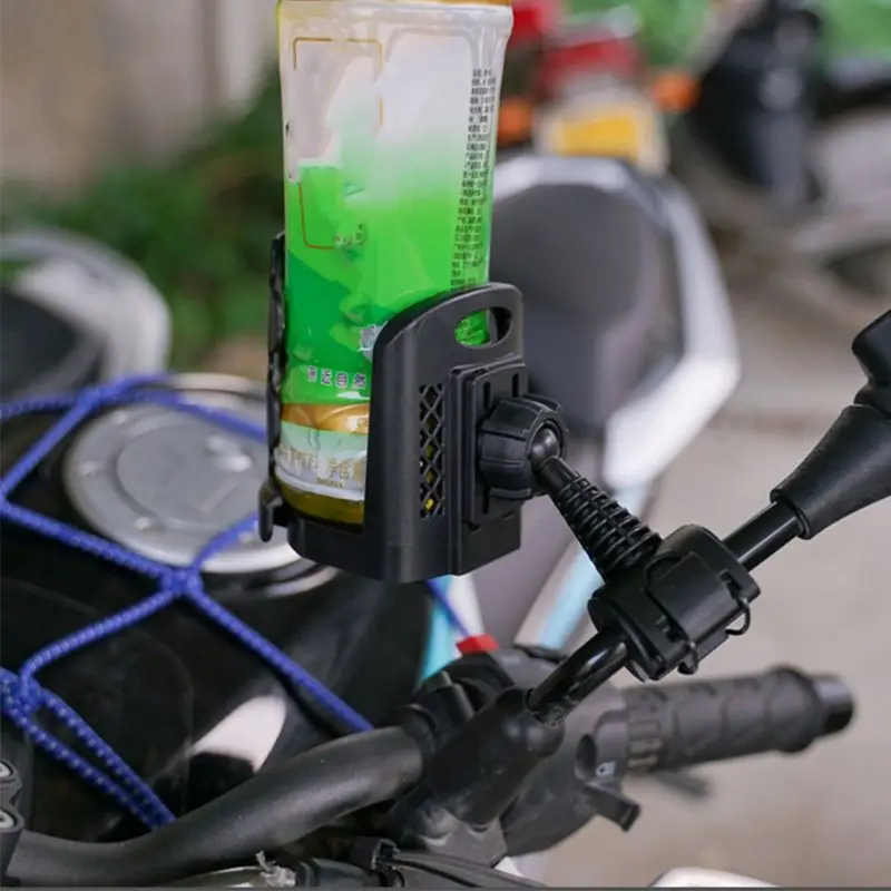 

Motorcycle Quick Release Bottle Holder 360 Degrees Universal Rotation Cup Bottle Holder For Bicycle Wheelchair Motorcycle