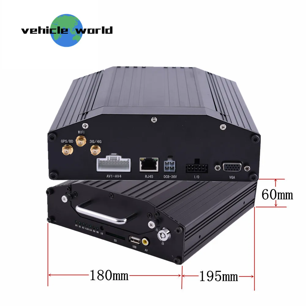 GPS 3G WIFI 4Ch 1.0MP AHD 720P HDD SD карта прицеп грузовик такси школьный автобус автомобиль