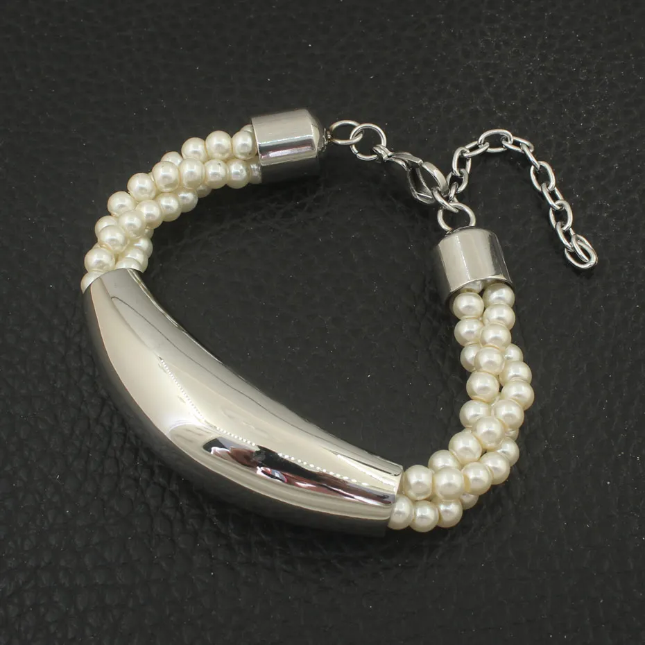 Нержавеющая сталь Винтаж Jewelry серебро и золото цвет цепочки ожерелья комплект Нефритового изделия для женщин SEDZAMDC