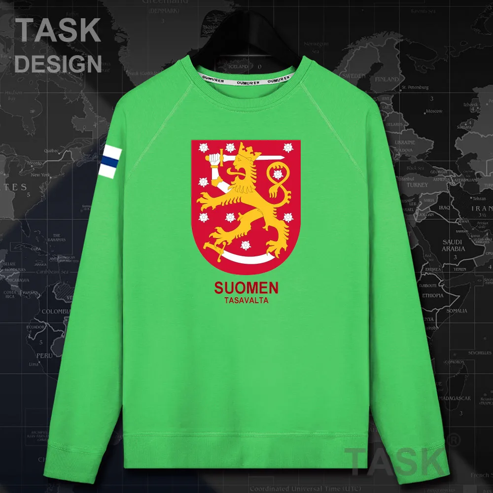 Finland fin FI Suomi финский Финн мужская толстовка с капюшоном пуловеры уличная одежда