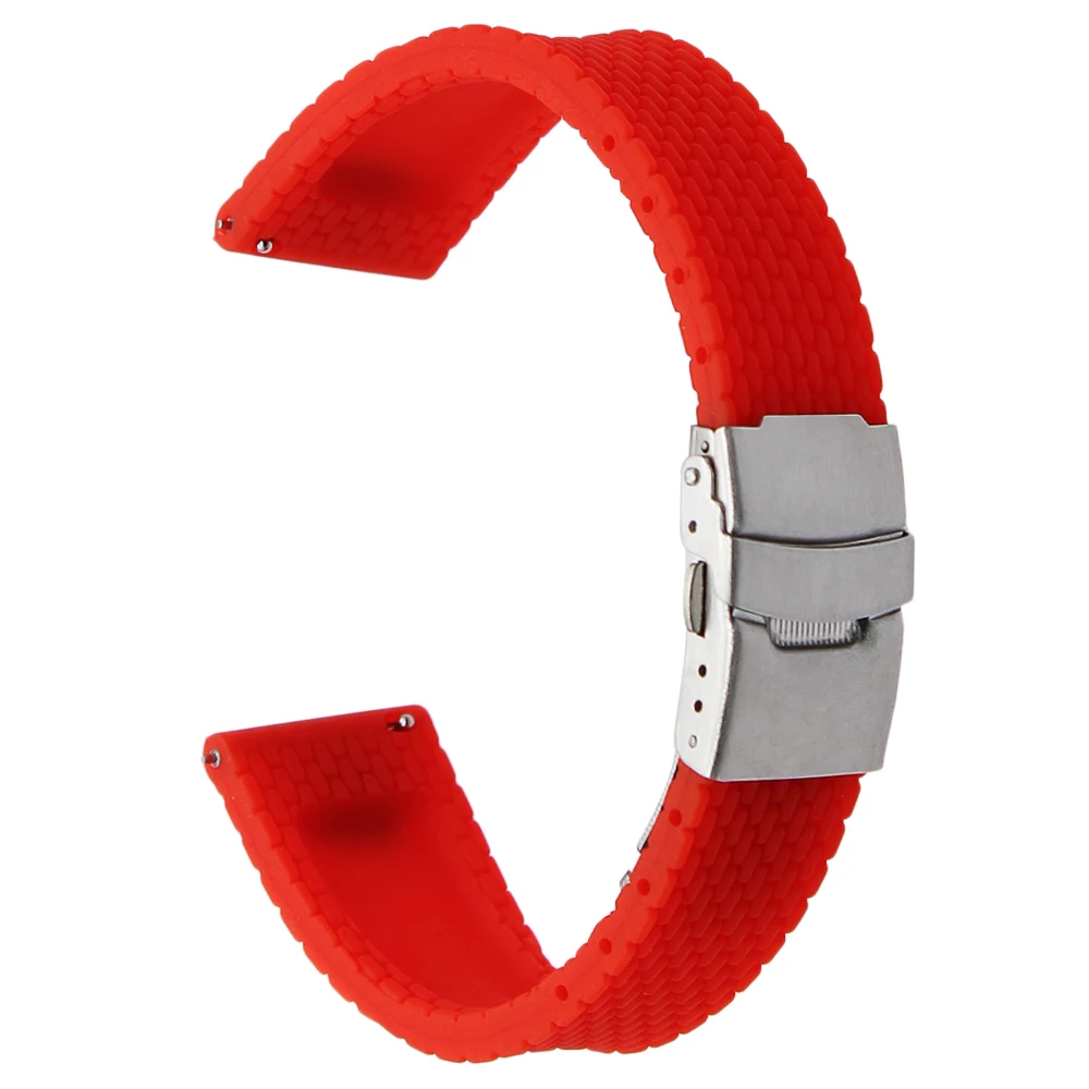 Быстросъемный силиконовый резиновый ремешок для часов 22 мм Samsung Gear S3 Classic / Frontier