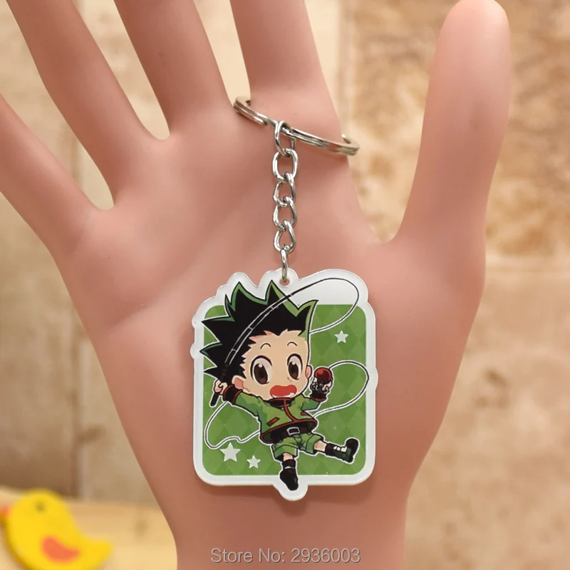 6 стилей Охотник х Охотник брелок Killua Gon брелки модные ювелирные изделия брелки на заказ аниме брелок PSS153-158