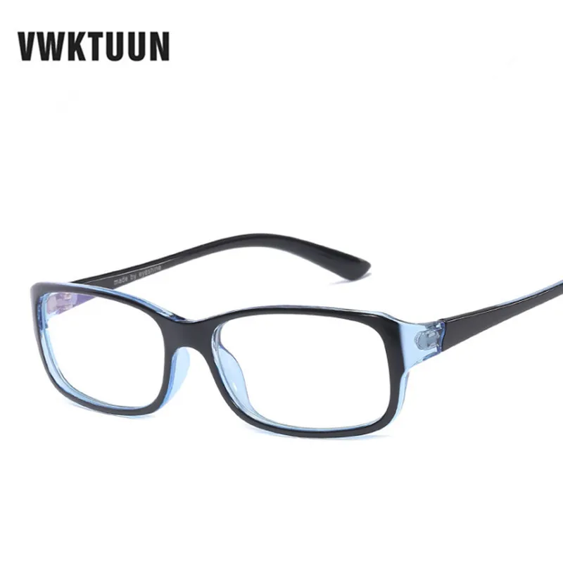 

VWKTUUN TR90 Frame Eyeglasses Frames Anti Blue Light Computer Eyeglasses Students Fake Glasses Frames Super Light Frame