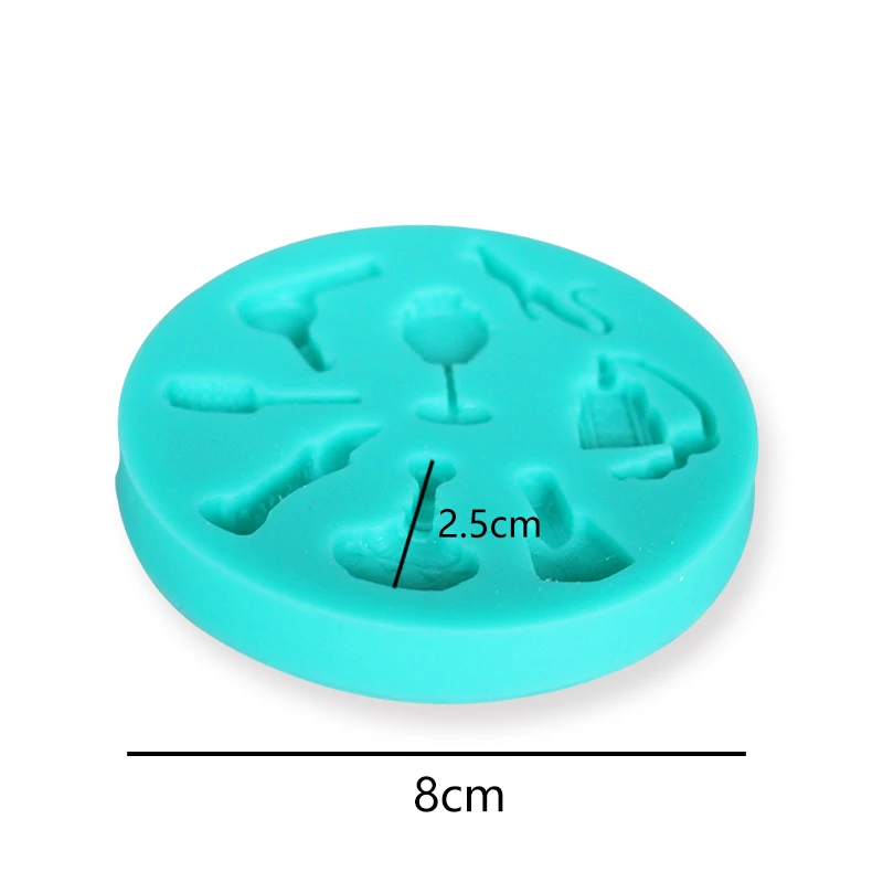 1 шт. виды косметических силиконовых форм для торта инструменты украшения тортов