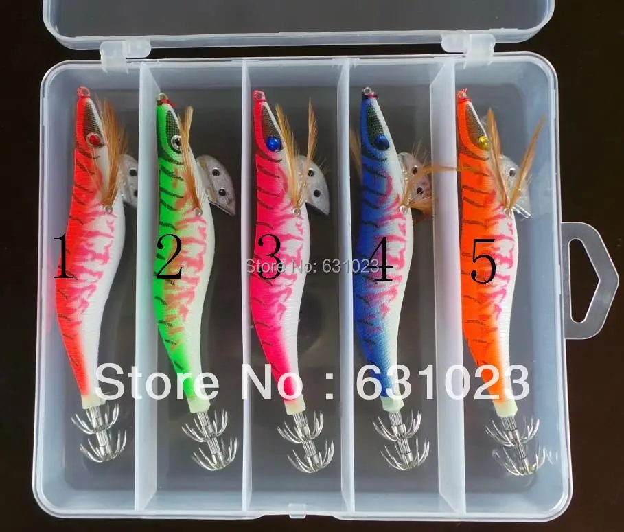 10 шт. джиг кальмара крючок приманка для рыбалки светящаяся в темноте 3 5 # --- 13 см 21 г