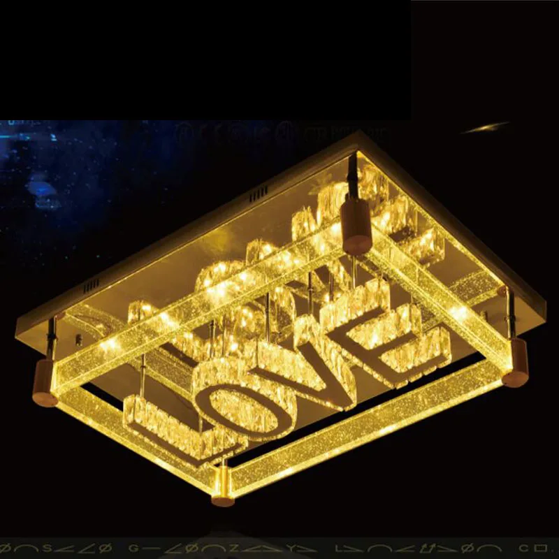 Прямоугольная лампа для гостиной современный минималистичный светодиодный