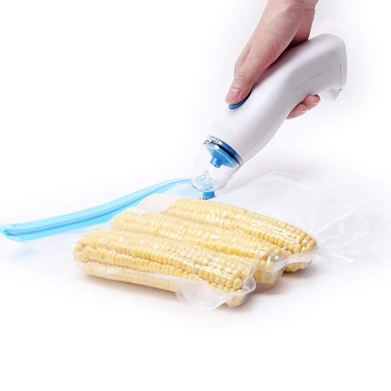 Портативный беспроводной портативный вакуумный упаковщик с 5 штук Многоразовые