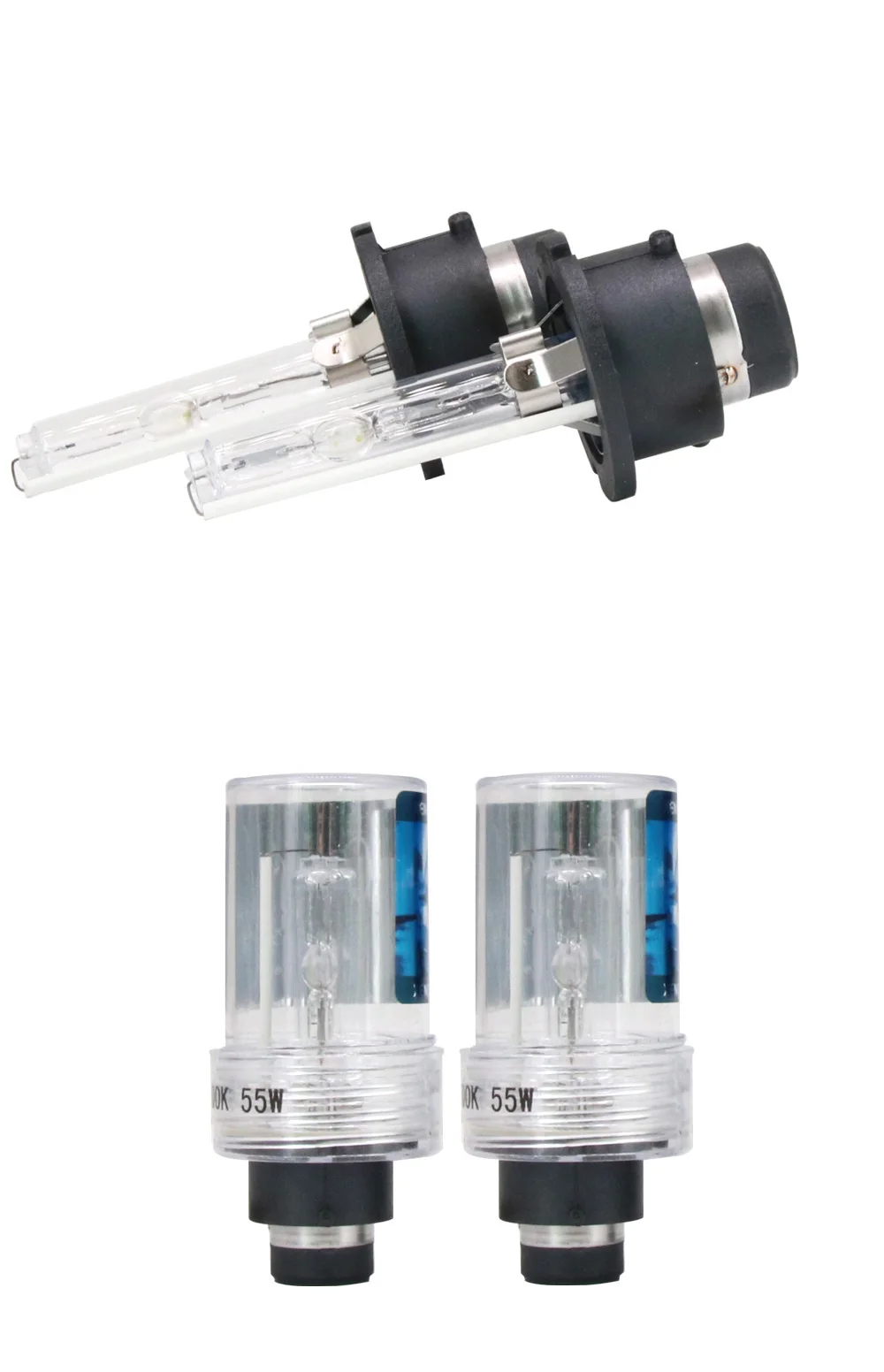 2 шт HID лампы D1S D2S D3S D2R D1R D3R ксеноновый светильник 4300k 5000k 6000k 8000k HID ксеноновый головной светильник для автомобиля