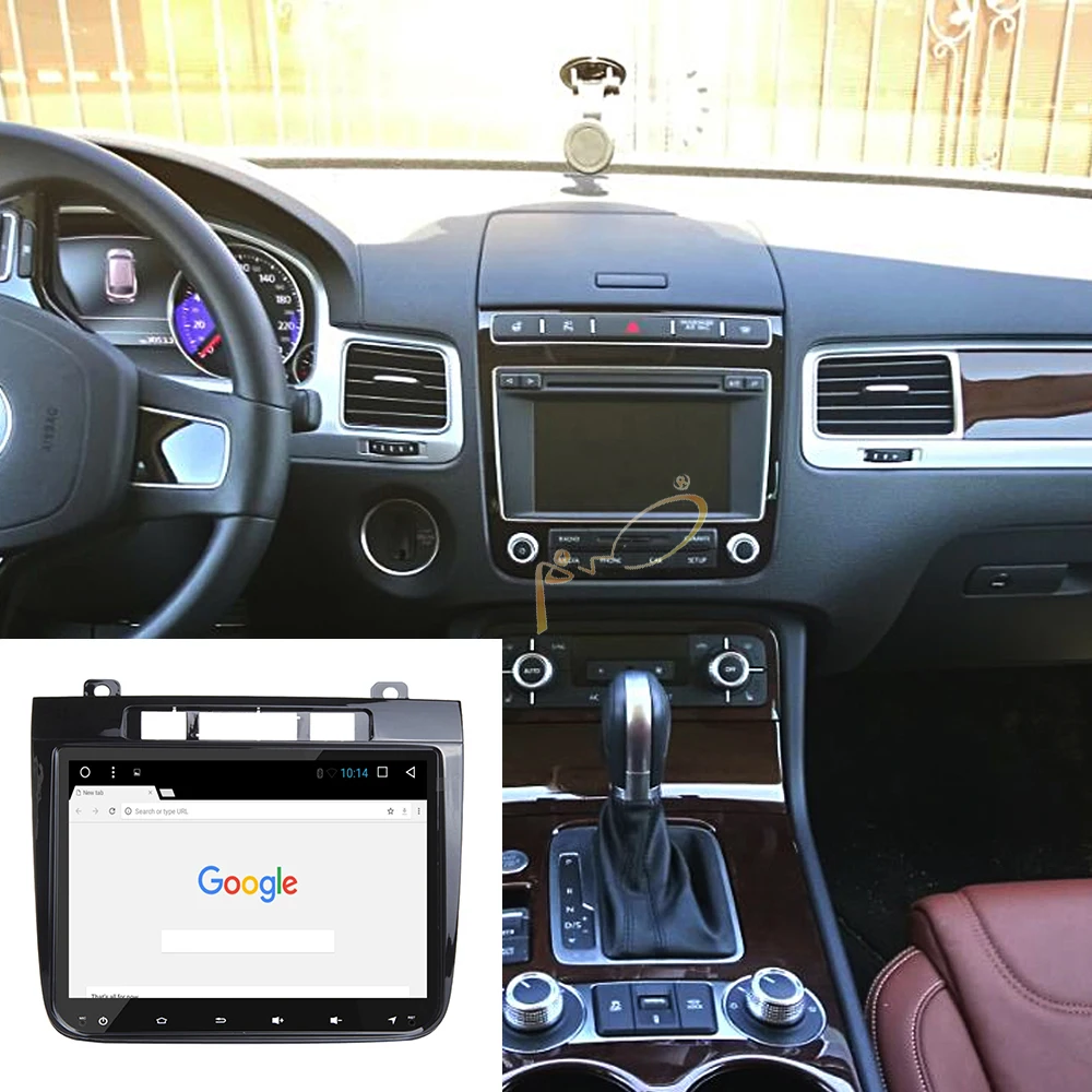 Android 8 1/9 0 Автомобильный GPS радио мультимедиа навигация для Volkswagen Touareg 2012 2016