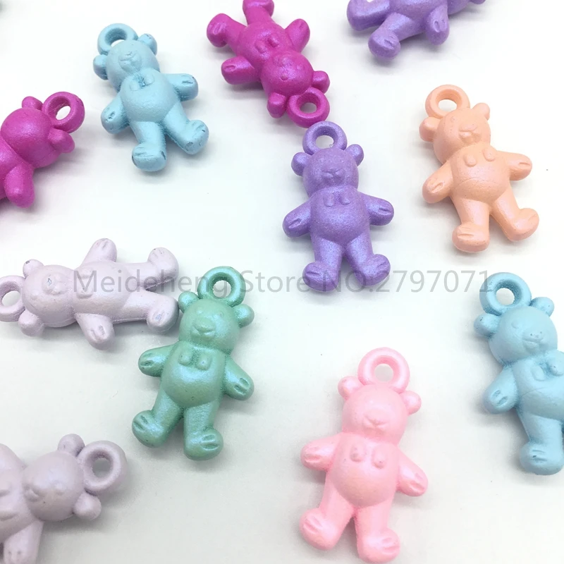 Meideheng Acrlic colorful bear DIY бисер цветная интрига для изготовления украшений вручную